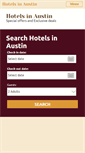 Mobile Screenshot of hotelinaustintx.com